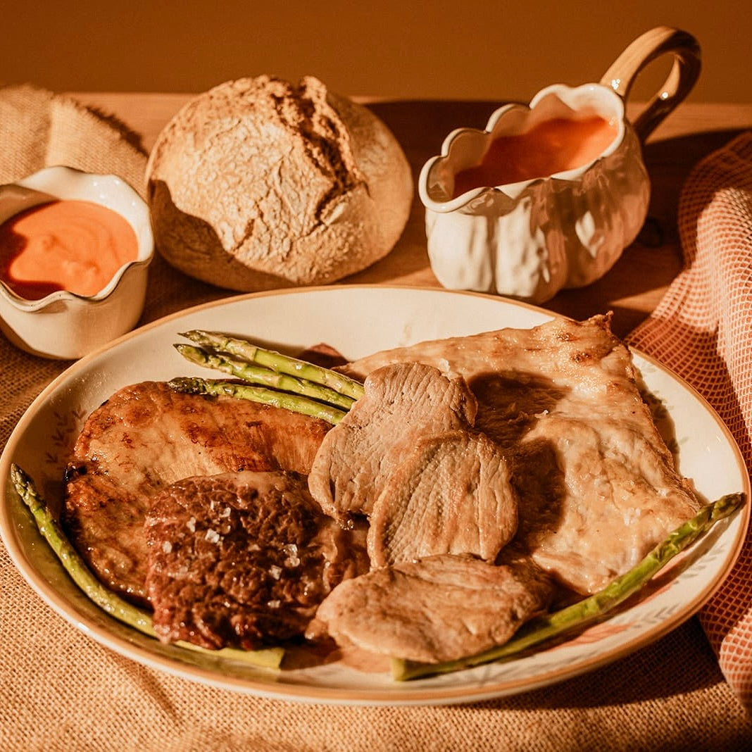 Auswahl an Gourmet-Fleischsorten